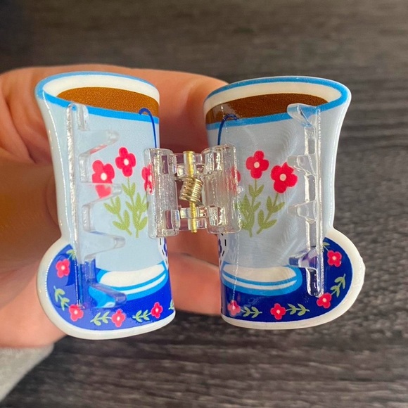 & Other Stories Accessories - Floral teacup mini Clip🔥💡